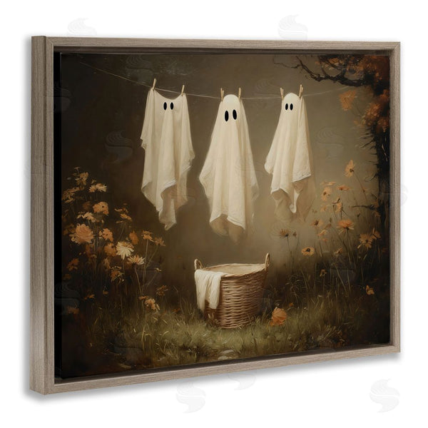Stupell Industries Arlington Prints | Three Laundry Ghosts Hanging Wall Art