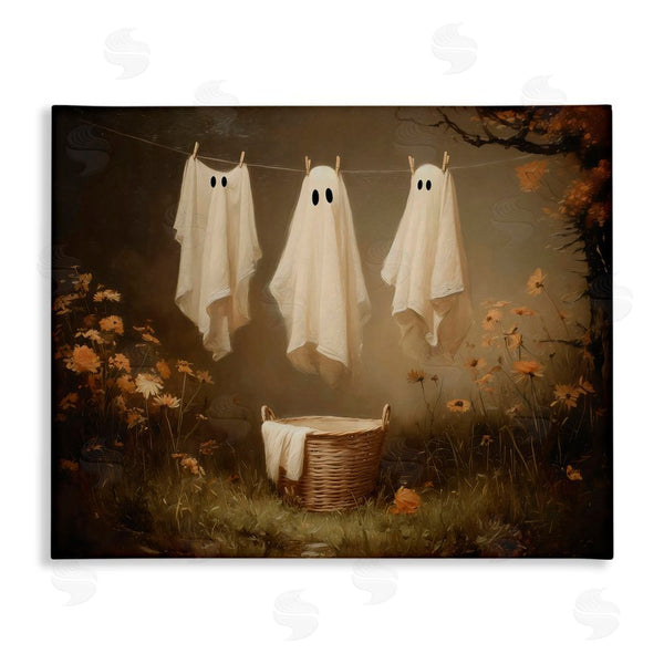 stupell industries Arlington Prints | Three Laundry Ghosts Hanging Wall Art