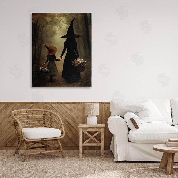 Stupell Industries Arlington Prints | Witch & Daughter Mystical Forest Wall Art