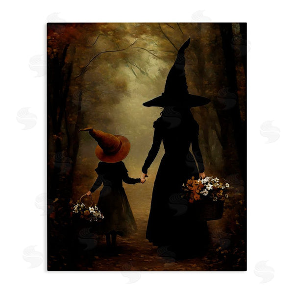 stupell industries Arlington Prints | Witch & Daughter Mystical Forest Wall Art