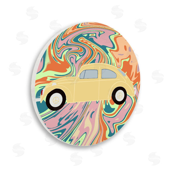 stupell industries Ashley Singleton | Groovy Swirl Car Wall Art
