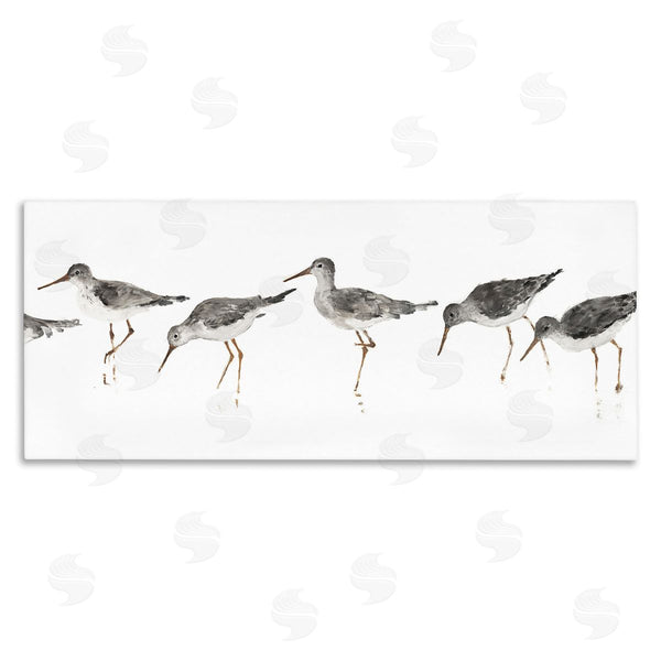 stupell industries Avery Tillmore | Minimal Beach Bird Sandpipers Wall Art