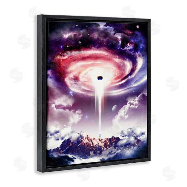 Stupell Industries Barrett Biggers | Surreal Space Nebula Rays