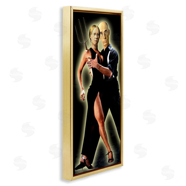 Stupell Industries Barry Kite | Sultry American Gothic Dance Parody