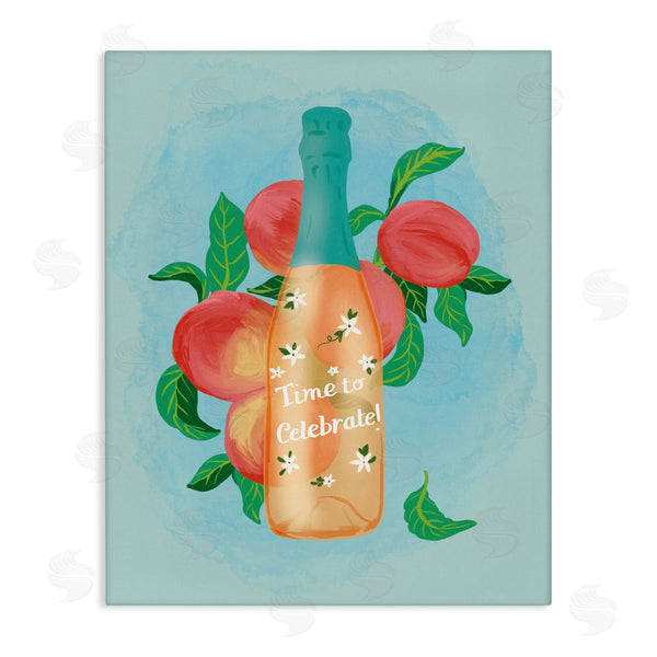 stupell industries Be Ni La | Champagne with Budding Blooms
