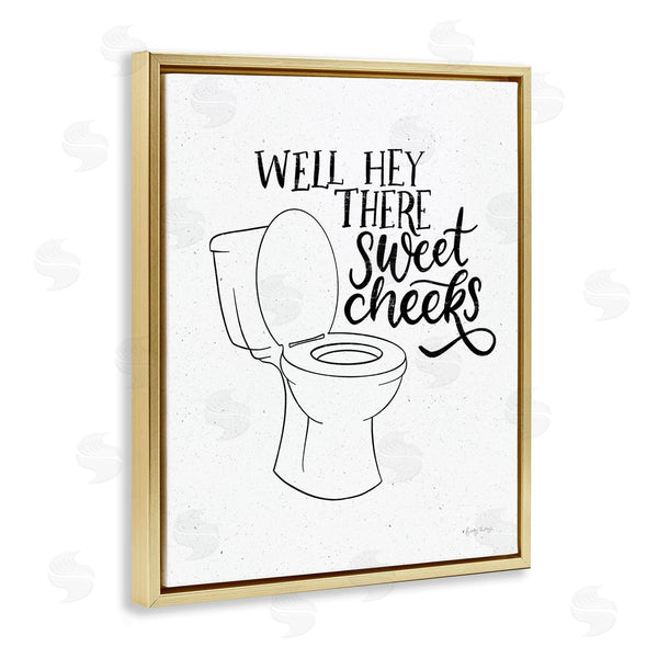 Stupell Industries Becky Thorns | Hey There Sweet Cheeks