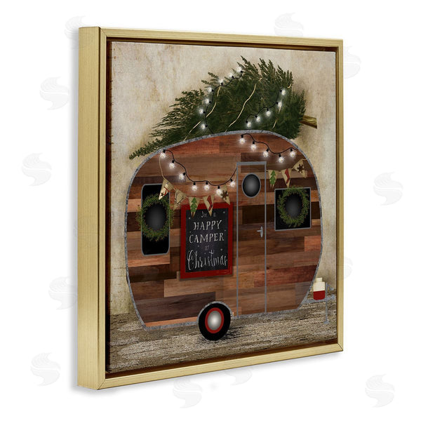 Stupell Industries Beth Albert | Happy Camper At Christmas