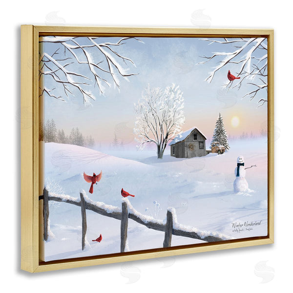 Stupell Industries Billy Jacobs | Winter Wonderland Sunrise Wall Art