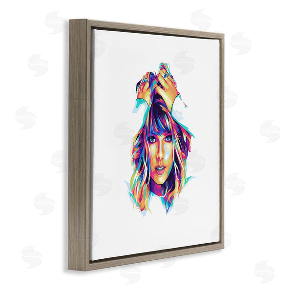 Stupell Industries Birch & Ink | Bold Taylor On White Wall Art