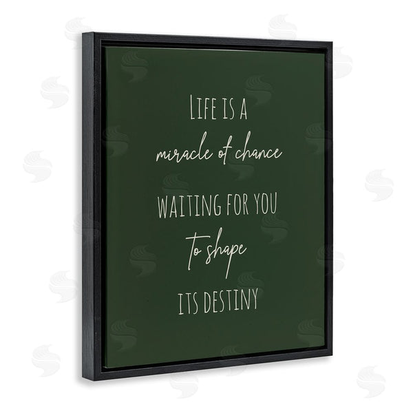 Stupell Industries Birch & Ink | Shape Life's Destiny Phrase Wall Art