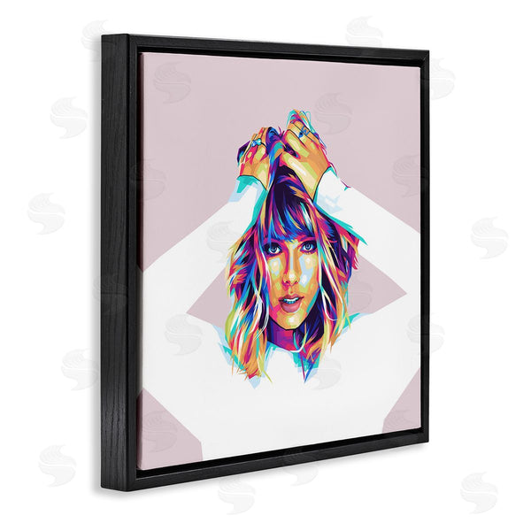 Stupell Industries Birch & Ink | Taylor With Bold Hues Wall Art
