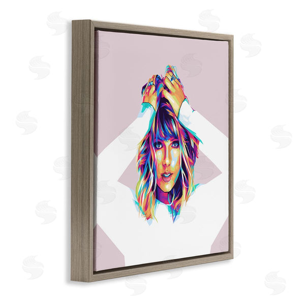 Stupell Industries Birch & Ink | Taylor With Bold Hues Wall Art