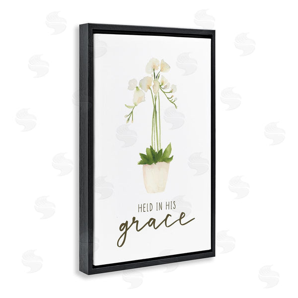Stupell Industries Blue Chair Blessing | Held In His Grace