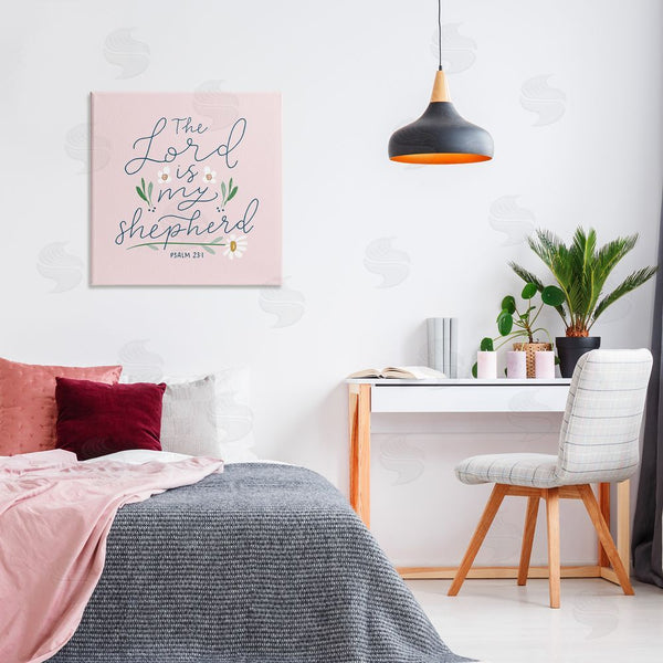 Stupell Industries Blue Chair Blessing | Lord Is My Shepherd Wall Art