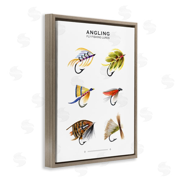 Stupell Industries Brett Blumenthal | Angling Fly Fishing Lures