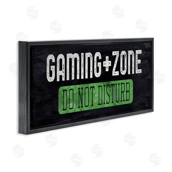 Stupell Industries CAD Designs | Do Not Disturb Gaming Zone Wall Art