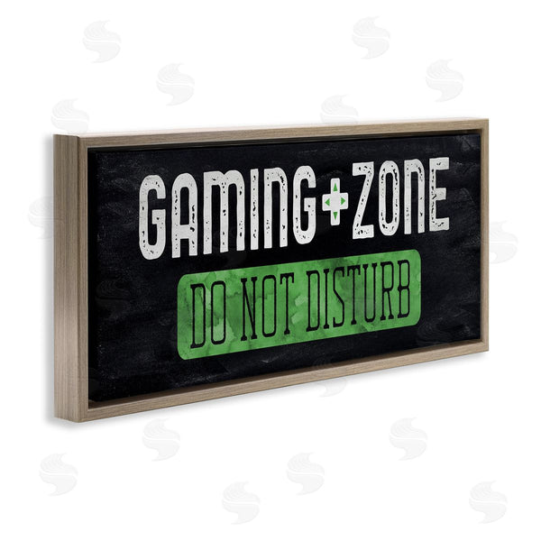 Stupell Industries CAD Designs | Do Not Disturb Gaming Zone Wall Art