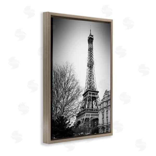 Stupell Industries CAD Designs | Looming Eiffel Tower Scenery