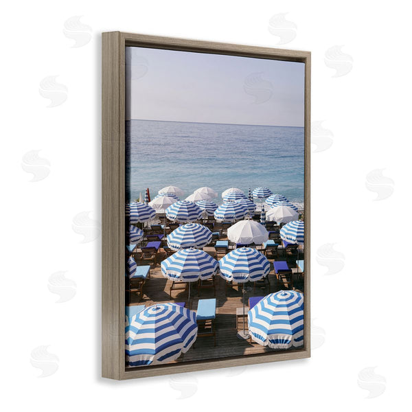 Stupell Industries Carina Okula | Beach Umbrellas Summer Sky Wall Art