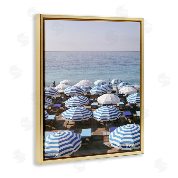 Stupell Industries Carina Okula | Beach Umbrellas Summer Sky Wall Art