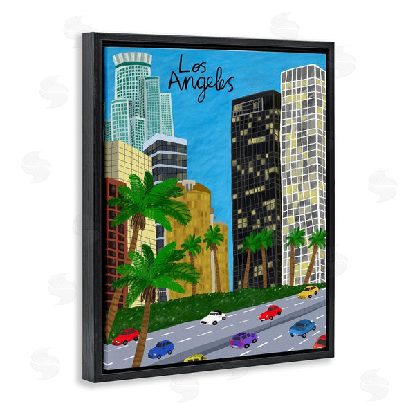 Stupell Industries Carla Daly | Colorful Los Angeles California