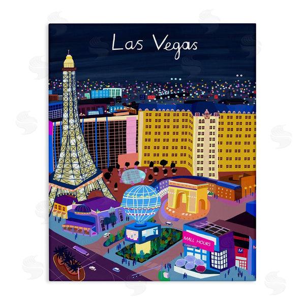 stupell industries Carla Daly | Playful Vegas California Landmarks Illustration