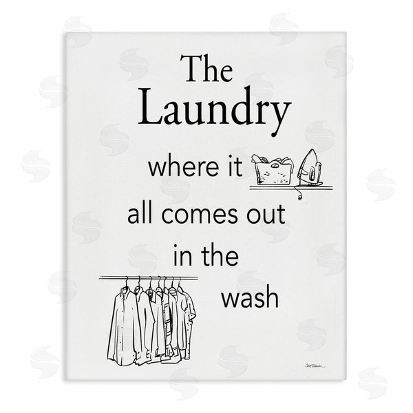 stupell industries Carol Robinson | All Comes Out Laundry