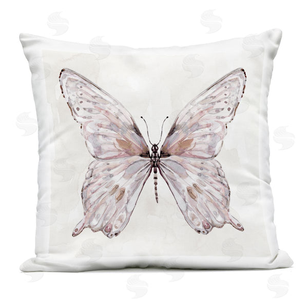 Stupell Industries Carol Robinson | Blushing Butterfly Wings Printed Throw Pillow