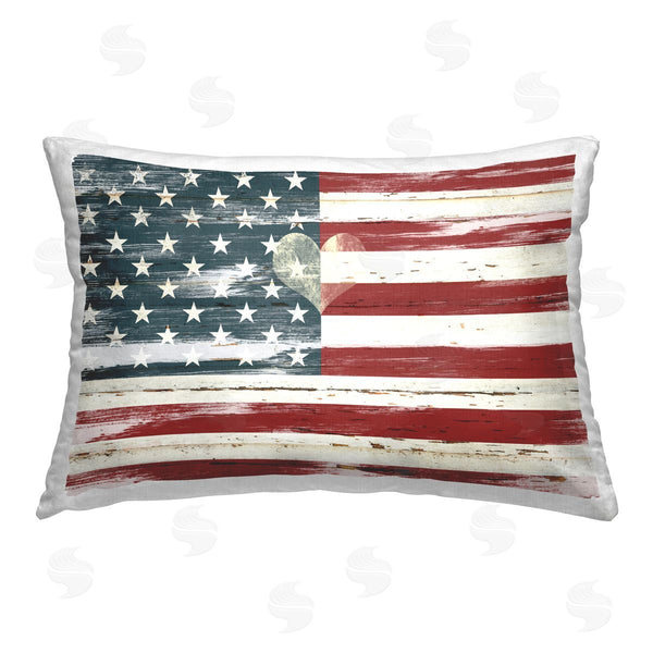 stupell industries Carol Robinson | Heart Of America Flag