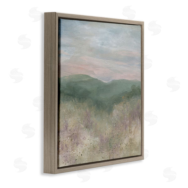 Stupell Industries Carol Robinson | Mysterious Mountain Nature Abstract Forest Tree Tops Wall Art