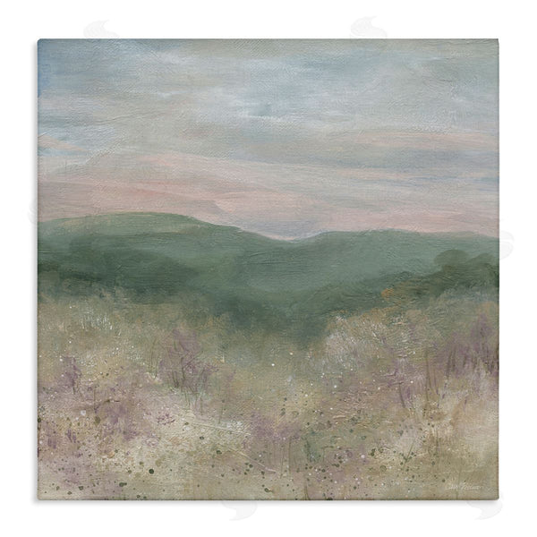 stupell industries Carol Robinson | Mysterious Mountain Nature Abstract Forest Tree Tops Wall Art