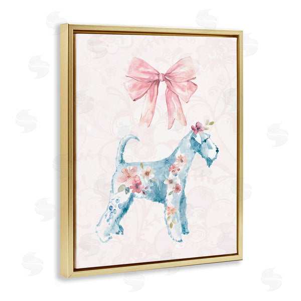 Stupell Industries Carol Robinson | Pastel Dog Glam Details