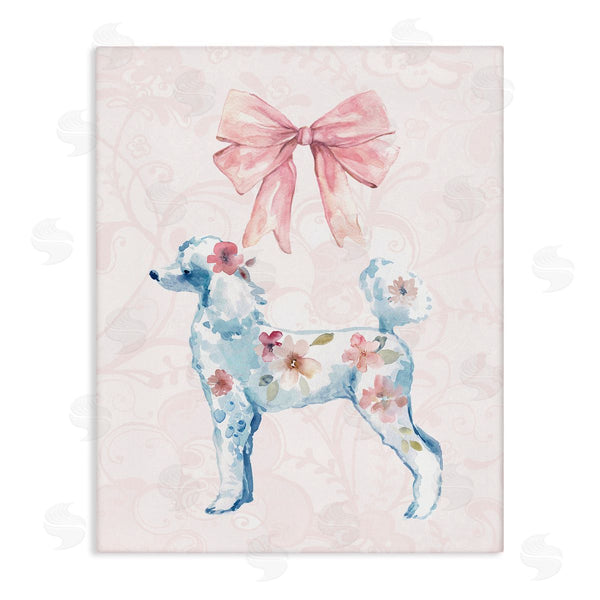 stupell industries Carol Robinson | Pastel Floral Dog