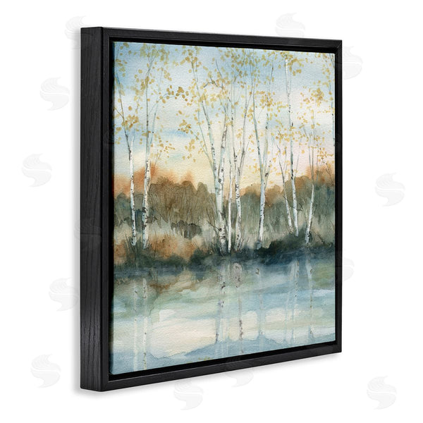 Stupell Industries Carol Robinson | Quaint Birch Tree Reflections