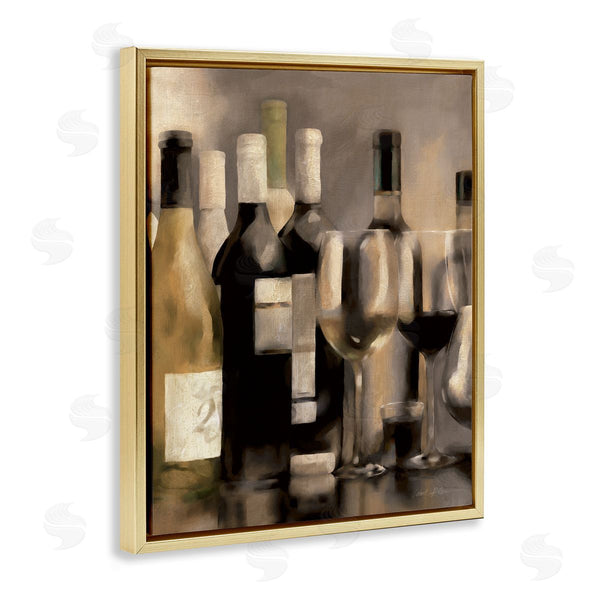 Stupell Industries Carol Robinson | Wine Bottles On Bar