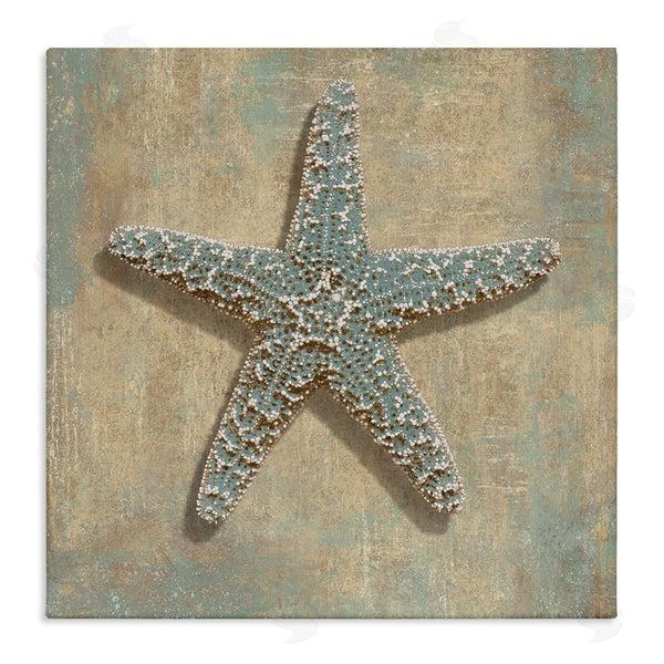 stupell industries Caroline Kelly | Nautical Starfish Ocean Animal Muted Neutral