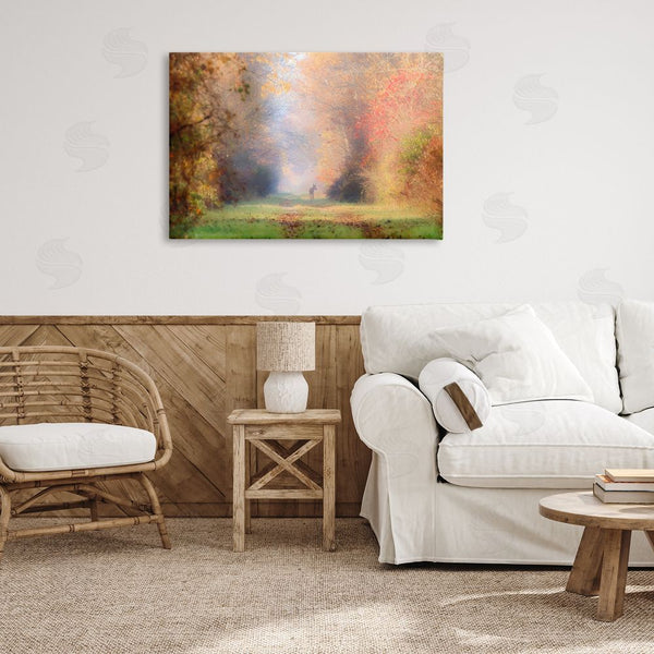 Stupell Industries Carrie Ann Grippo-Pike | Foggy Autumnal Forest Wall Art