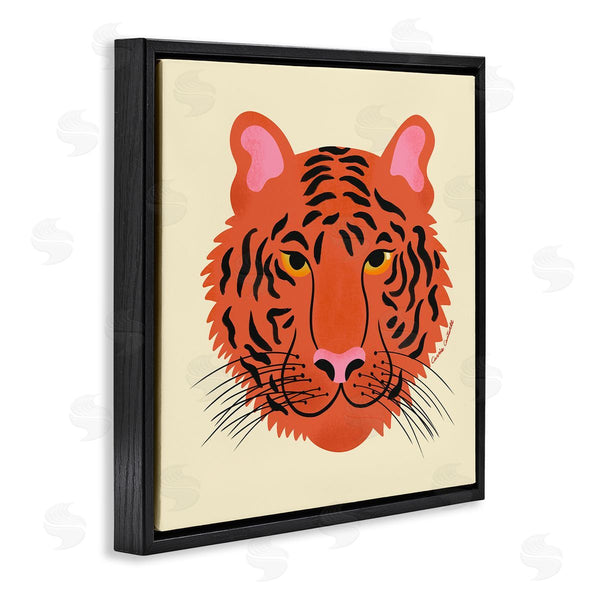 Stupell Industries Carrie Cantwell | Modern Wild Tiger Face
