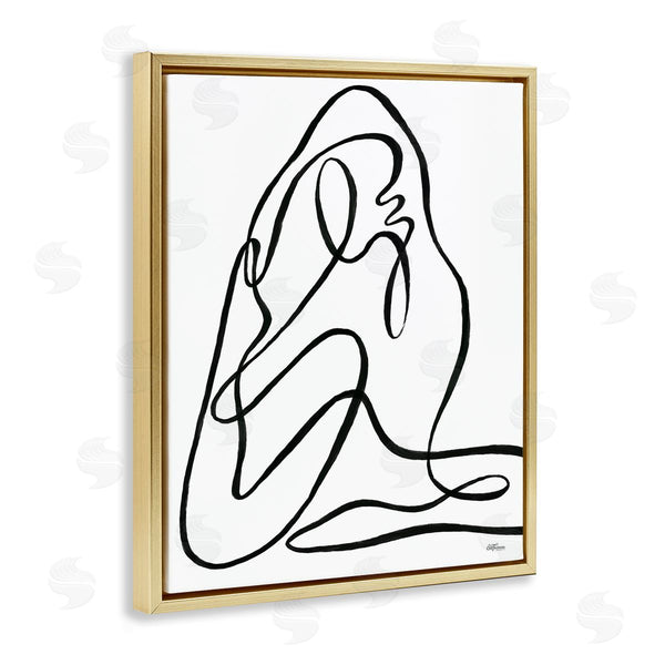 Stupell Industries Cat Thurman Designs | Continuous Line Doodle