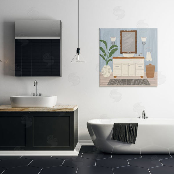Stupell Industries Cat Thurman Designs | Unwind And Refresh Bath Sink Wall Art