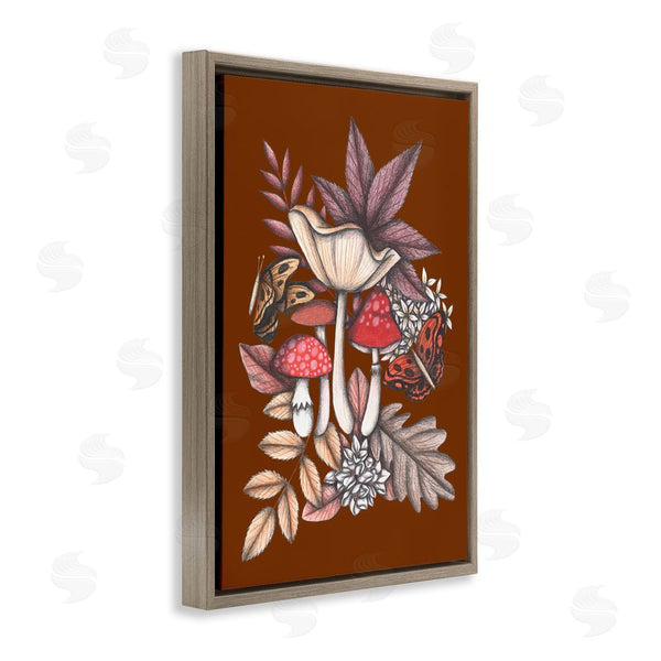 Stupell Industries Cecilia Battaini | Autumn Mushrooms Magic Wall Art