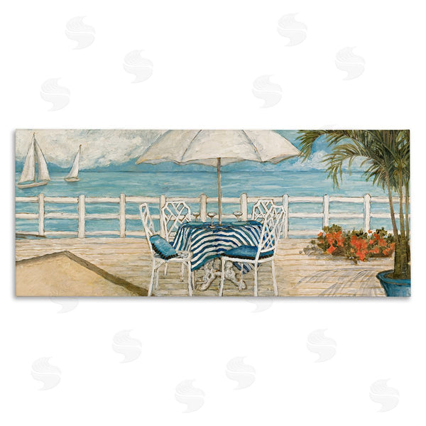 stupell industries Charlene Olson | Coastal Restaurant Overlook Wall Art