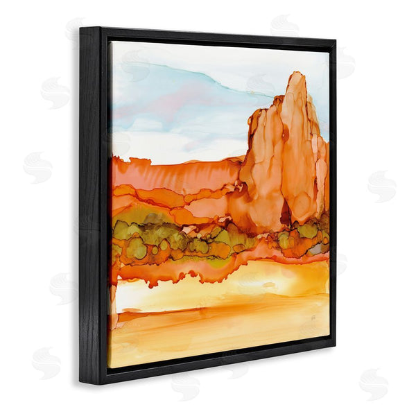 Stupell Industries Chris Paschke | Earthy Desertscape Illusion Wall Art