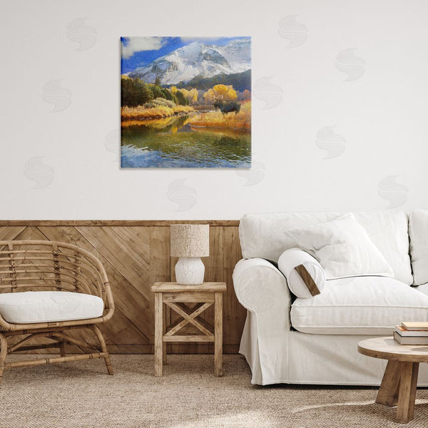 Stupell Industries Chris Vest | Moose On Dolores River Wall Art