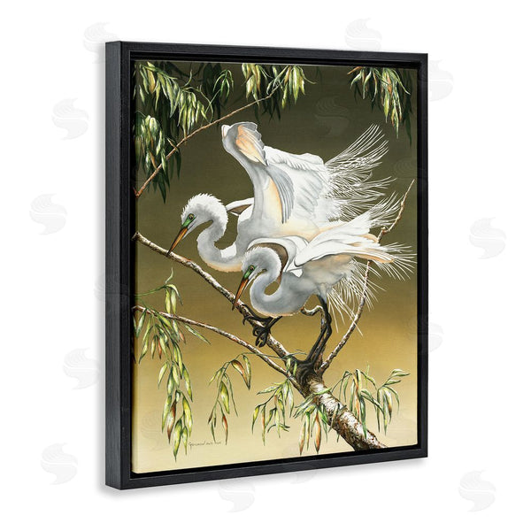 Stupell Industries Christine Reichow | Egrets Perched On Branch Wall Art