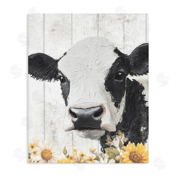 stupell industries Christine Simpson Art | Cow and Sunflowers Wall Art