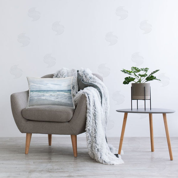 Stupell Industries Christine Zalewski | Serene Overcast Beach