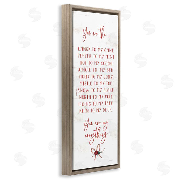 Stupell Industries Cindy Jacobs | My Everything Holiday Romance Wall Art
