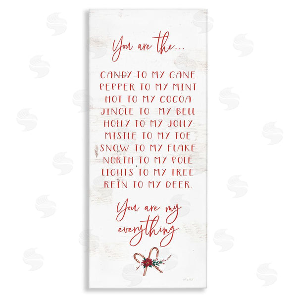 stupell industries Cindy Jacobs | My Everything Holiday Romance Wall Art