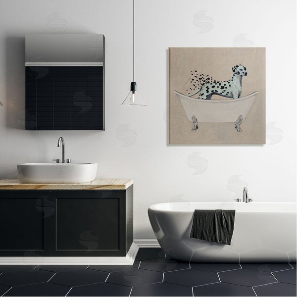 Stupell Industries Coco De Paris | Dalmatian Spots Washing Away Wall Art
